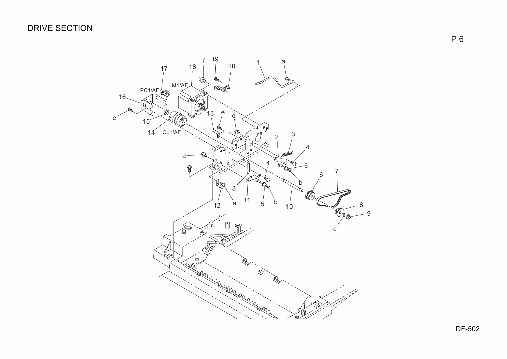 Konica-Minolta Options DF-502 4688621 Parts Manual-2